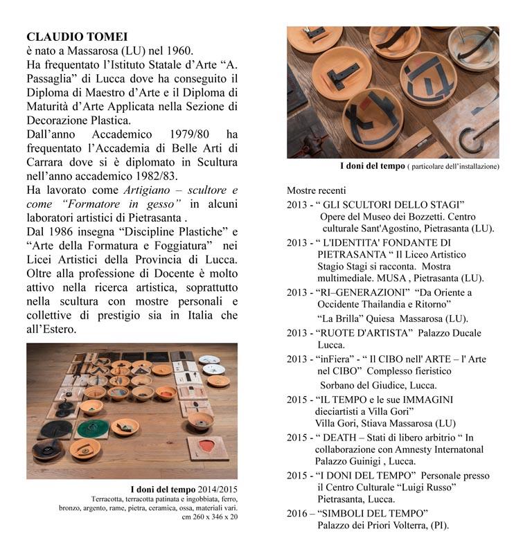 Claudio Tomei "I Doni Del Tempo"