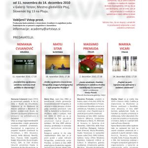 conferences dedicated to contemporary art