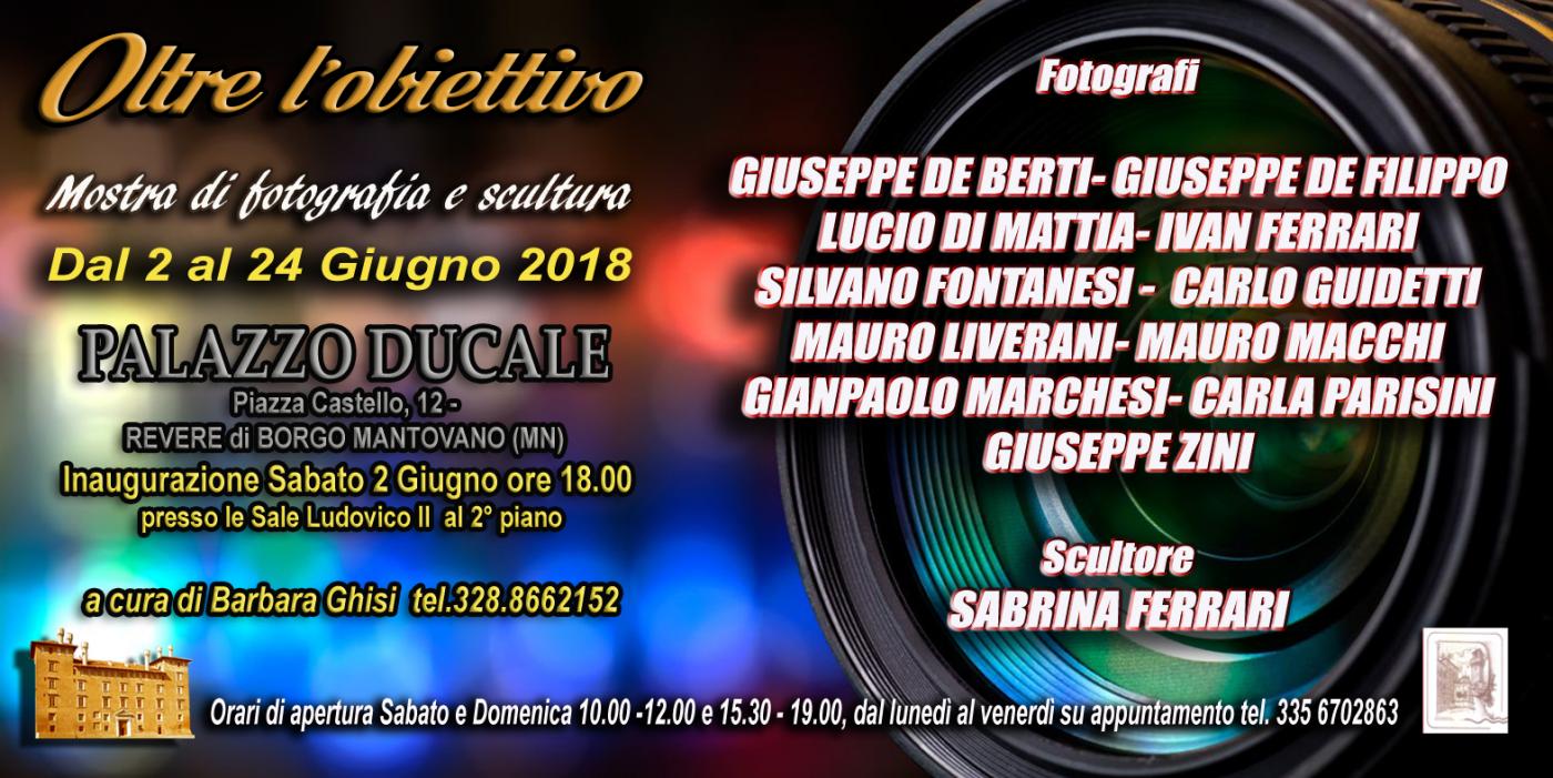 OLTRE L'OBIETTIVO - FOTOGRAFIA E SCULTURA AL CASTELLO DEI GONZAGA