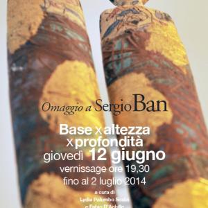 Omaggio a Sergio Ban alla Galleria Lydia Palumbo Scalzi