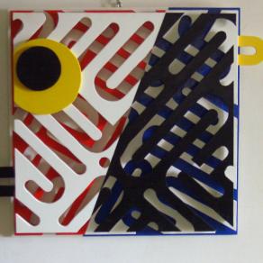 Babel   smalto su tavole   80x70     2009