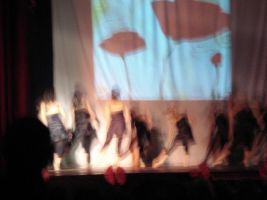 La danza dei papaveri rossi.