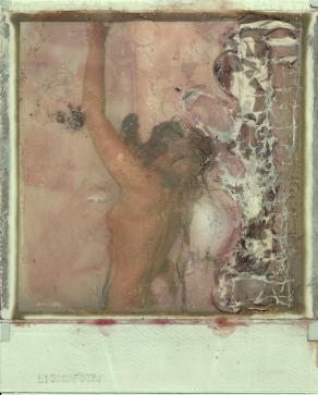 I felt a strange angel behind me