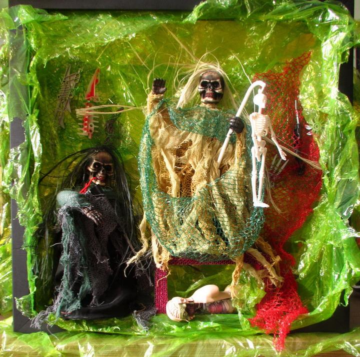 "Zombie 2" from series " Anatomy of zombie" "Zombie 2" from series " Anatomy of zombie"