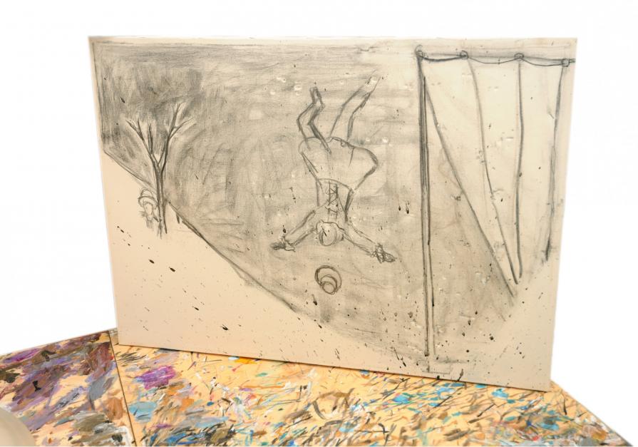 Ikaros cade (part. dall'installazione Ikaros)