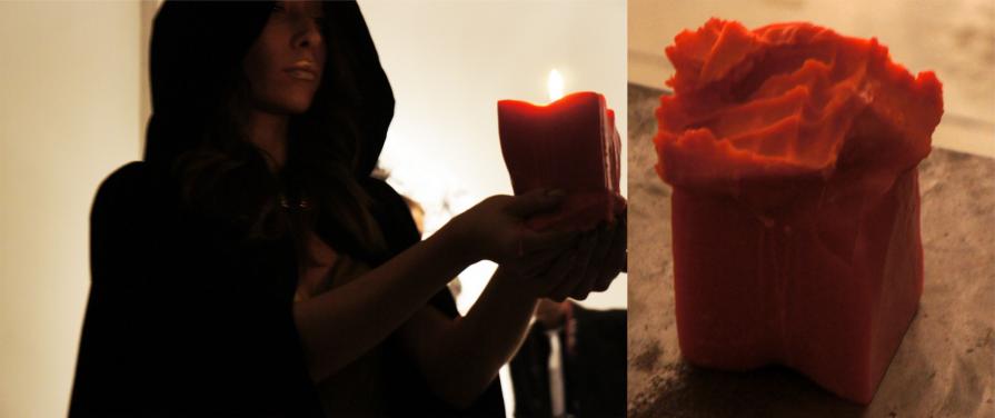 GENUFLESSIONE D'ARTE/ATTO DI DEVOZIONE-PERFORMANCE DI CHIARA PINO-GALLERIA HANGART STUDIO-PAVIA-10/1 GENUFLESSIONE D'ARTE/ATTO DI DEVOZIONE-PERFORMANCE DI CHIARA PINO-GALLERIA HANGART STUDIO-PAVIA-10/1