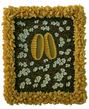 Gli amanti; gnocchetti su campo di fiori