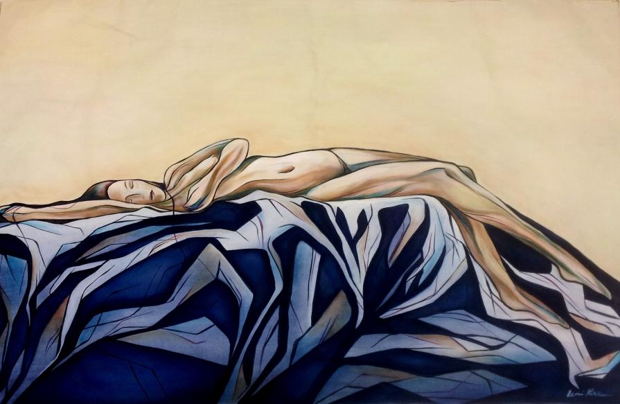 Portrait of Ophelia Dreaming