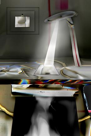 sulla scrivania dei miracoli tutto si puo' accendere.