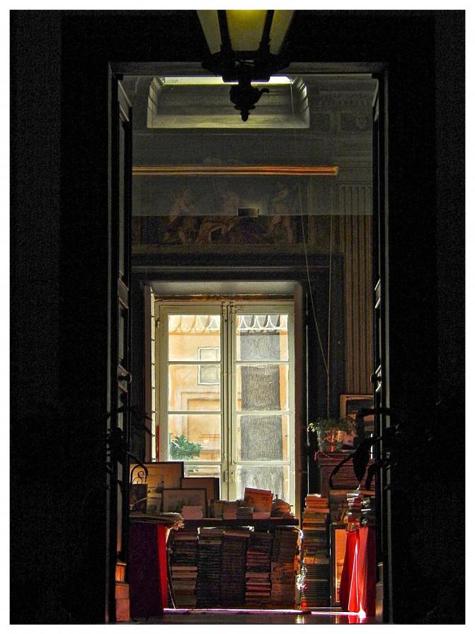 la porta della libreria