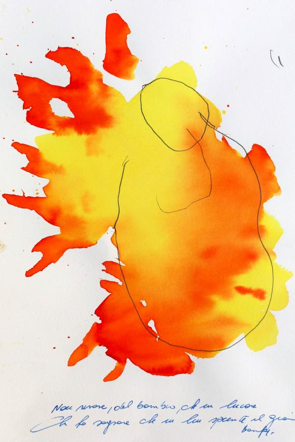 ...non rimane del bimbo se non un lucore...