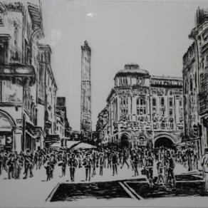 P294-17 Domenica di sole a Bologna