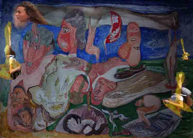 in the dream they saw light - as the light approached, Ahed appeared 