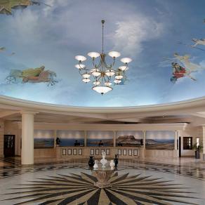 mural. ceiling .diam :12m