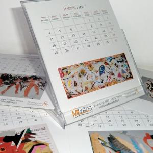 Presentation of desk calendar 2015 of Piero Lerda