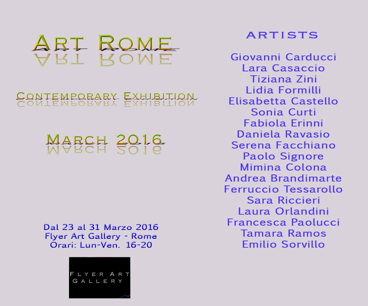 ART ROME Contemporary exhibition