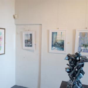 EFFETTO ACQUA, ACQUERELLI E SCULTURE A PALAZZO DUCALE