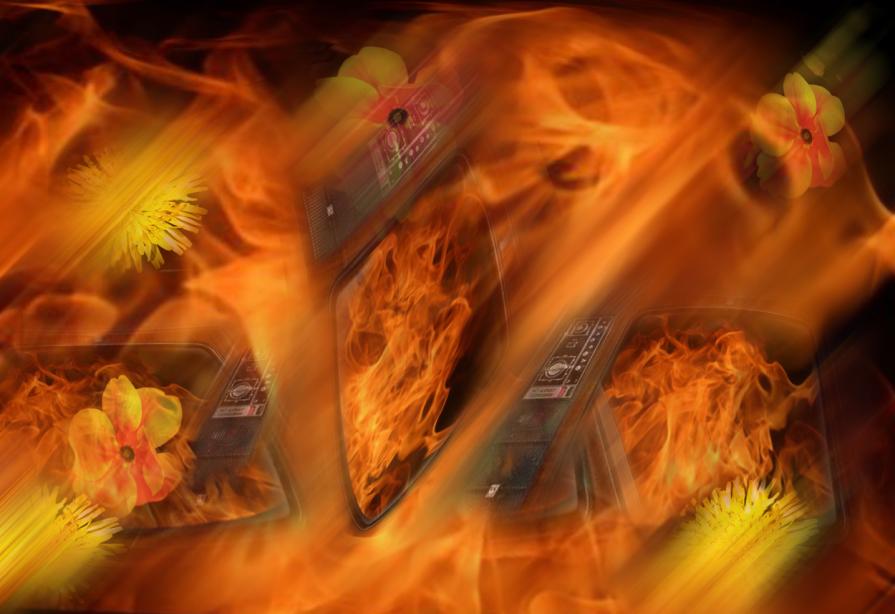 diamo fuoco a queste televisioni..