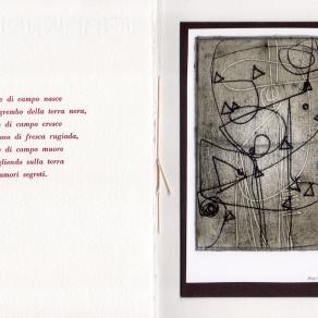 Fiore di campo - Peppino Impastato - ed. Pulcinoelefante n°9100 - gennaio 2014 -33 copie - opera di Massimo Monteleone 