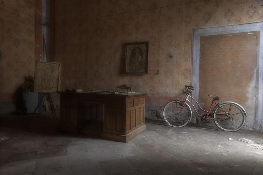 Si dipinge con il cervello non con le mani