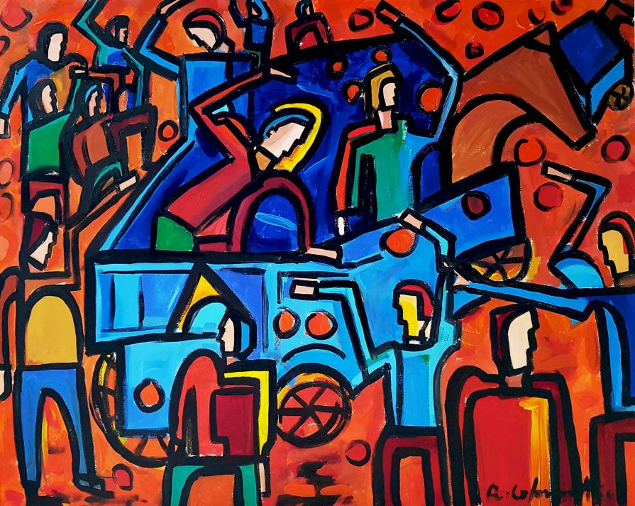 La battaglia delle arance - Battle of the oranges