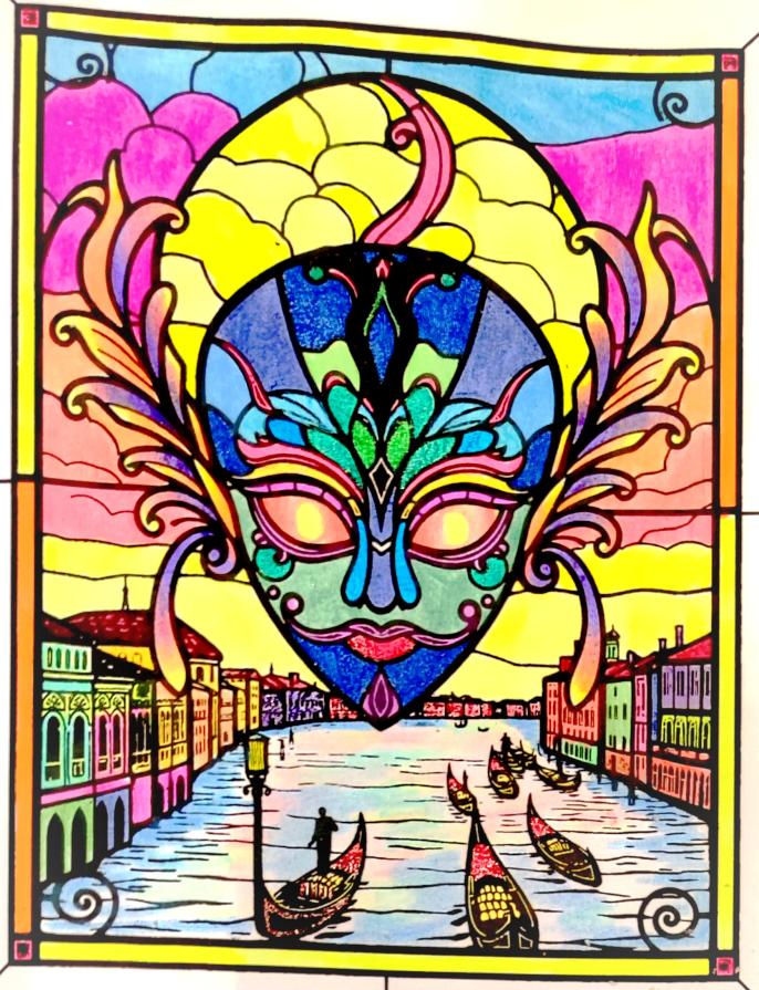 La maschera di carnevale è la fuga dalla propria storia...!!!