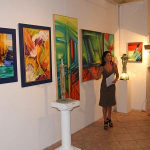 ABSTRACTA IN GALLERIA ARTEARTE.