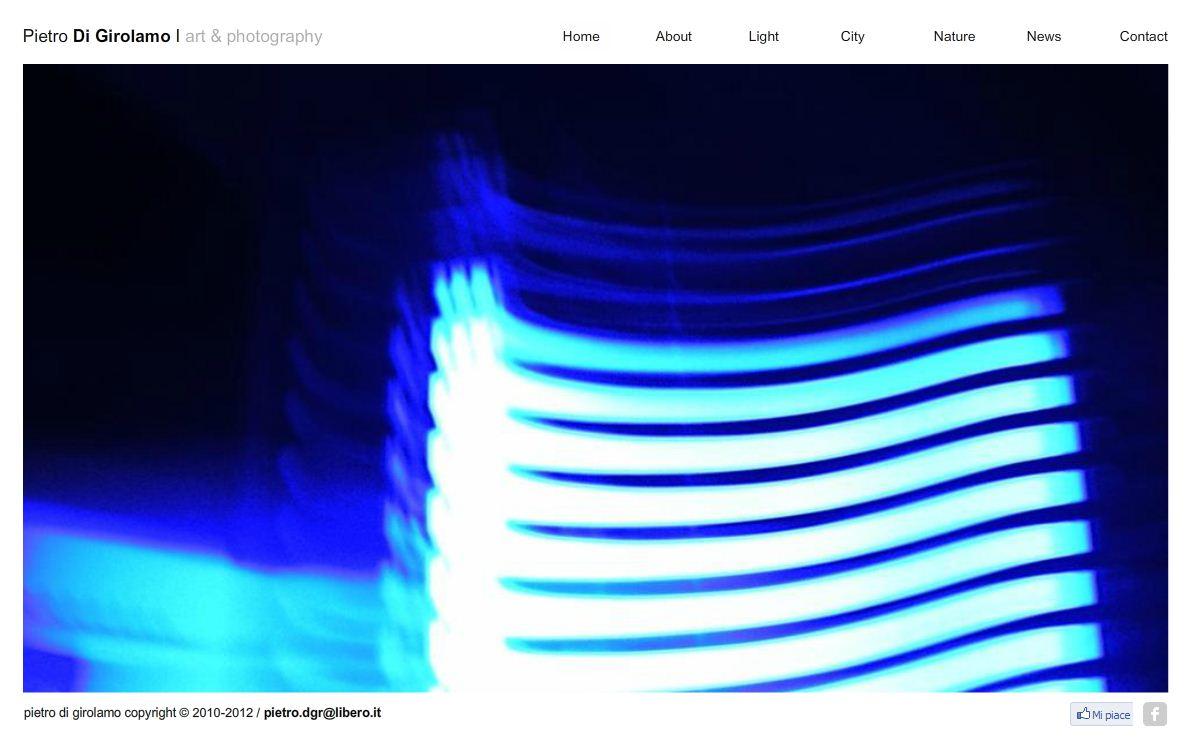 il mio nuovo sito web