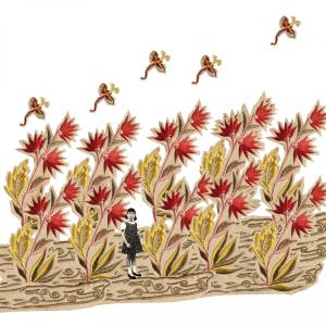 MAD ON PAPER fotografia incisione e pittura “Sulla scala rossa de La Feltrinelli” Maria Antonietta Scarpari “Per chi sto viaggiando?”