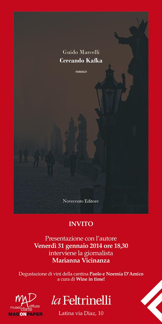 MAD on Paper presenta "Cercando Kafka" di Guido Marcelli