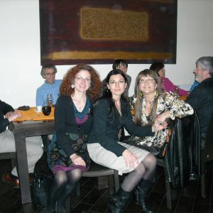 Foto della cena con artisti 31 marzo 2012