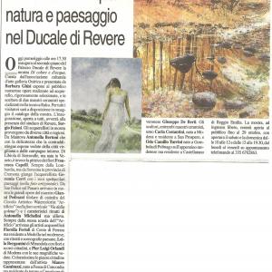 DI COLORE E D'ACQUA al Palazzo Ducale di Revere (Mantova) si è conclusa alla grande!