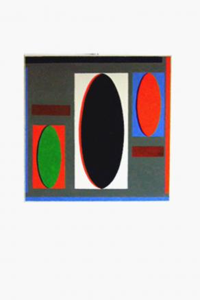 Silenzio   olio su tela  70x70    2010