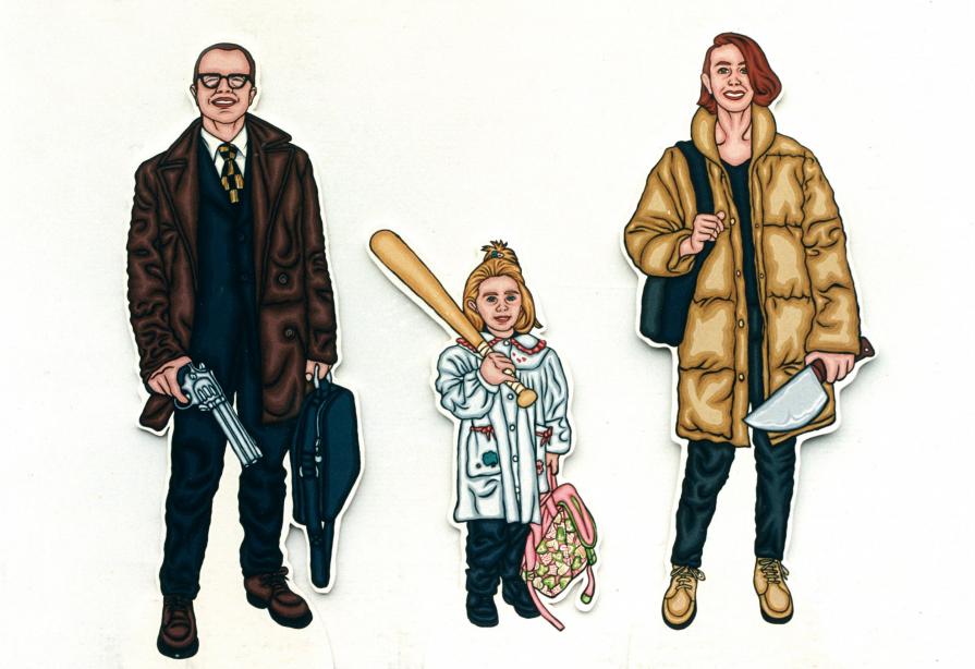 LA FAMIGLIA A(R)MATA della serie la Famiglia Melone