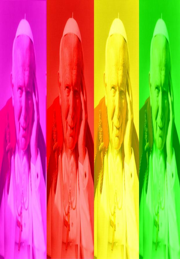Giovanni Paolo II in Technicolor 