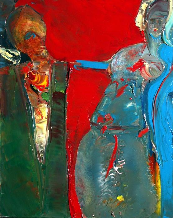 At least neck tie is green