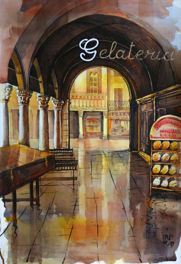 Mantova. Casa del Mercante. 