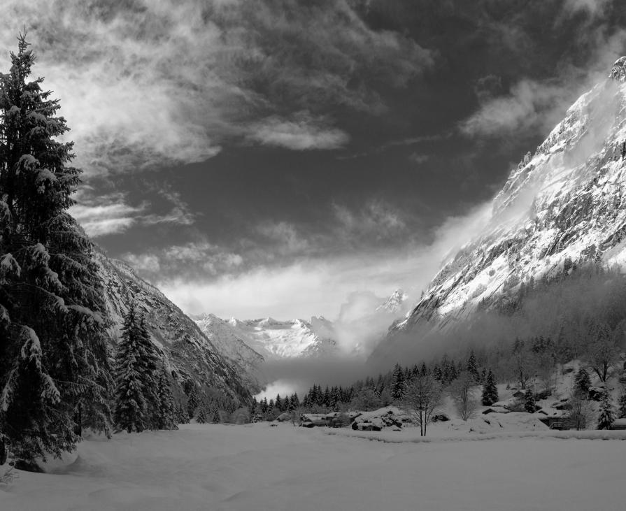 Inverno in Val di Mello