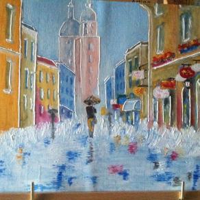 Ricordi indelebili  sotto la pioggia 