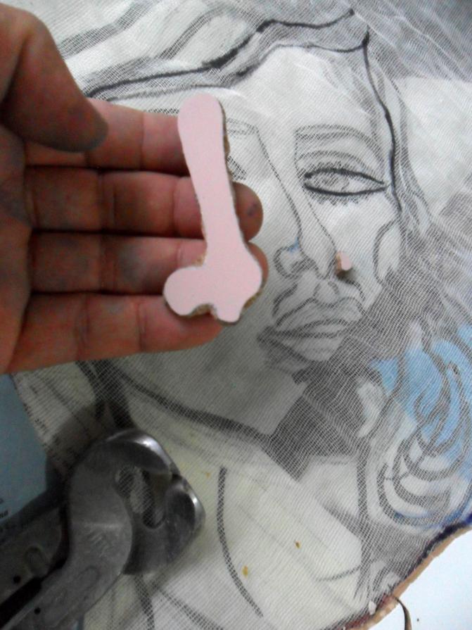 Una tessera, il naso