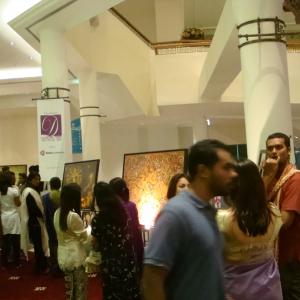 artist chelian and dancer ramli