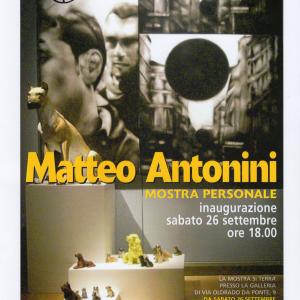 Matteo Antonini  s/guardo nella memoria mostra personale