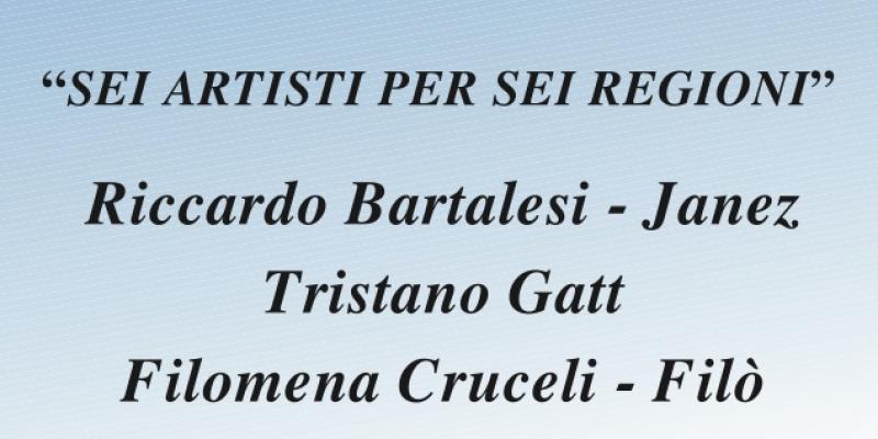 6 artisti per 6 regioni