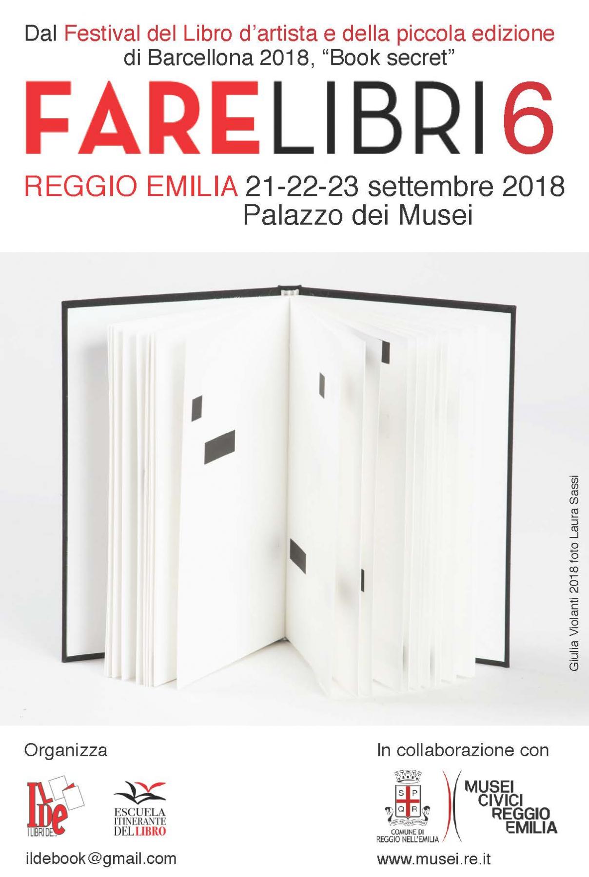 LETIZIA ARDILLO e YARONA PINHAS -FARE LIBRI 6- a cura di ELISA PELLACANI-Palazzo dei Musei a Reggio Emilia LETIZIA ARDILLO e YARONA PINHAS -FARE LIBRI 6- a cura di ELISA PELLACANI-Palazzo dei Musei a Reggio Emilia