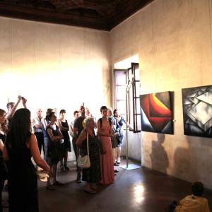 LE FOTO DELL'INAUGURAZIONE di ABSTRACTA A SABBIONETA (MN)