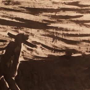 Illustrazione "Winterreise" di Schubert, Patmos 1963