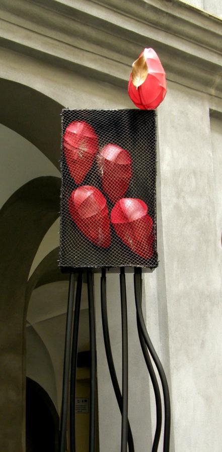 Part. dell'opera "Gli abili rossi del mattino" Part. dell'opera "Gli abili rossi del mattino"