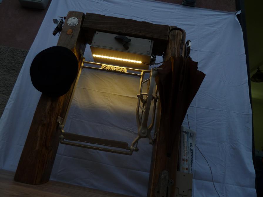 Consolle svuota tasche Singer 