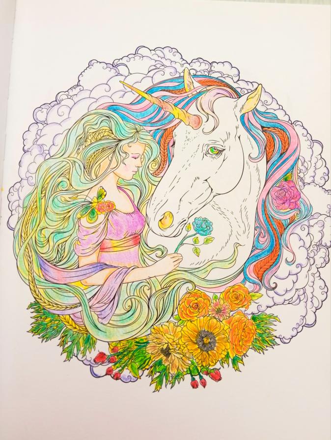 Art therapy unicorno 1