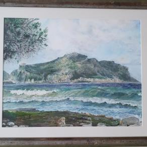 View of Palermo with Mount Pellegrino